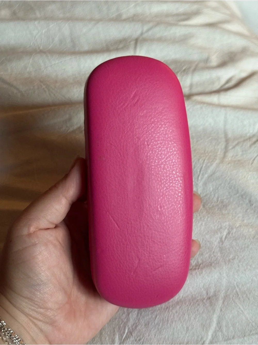 Juicy Couture Hot Pink Embossed Eyewear Case